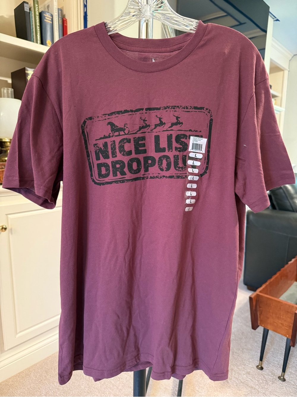 Men's Nice List Dropout Holiday T-Shirt